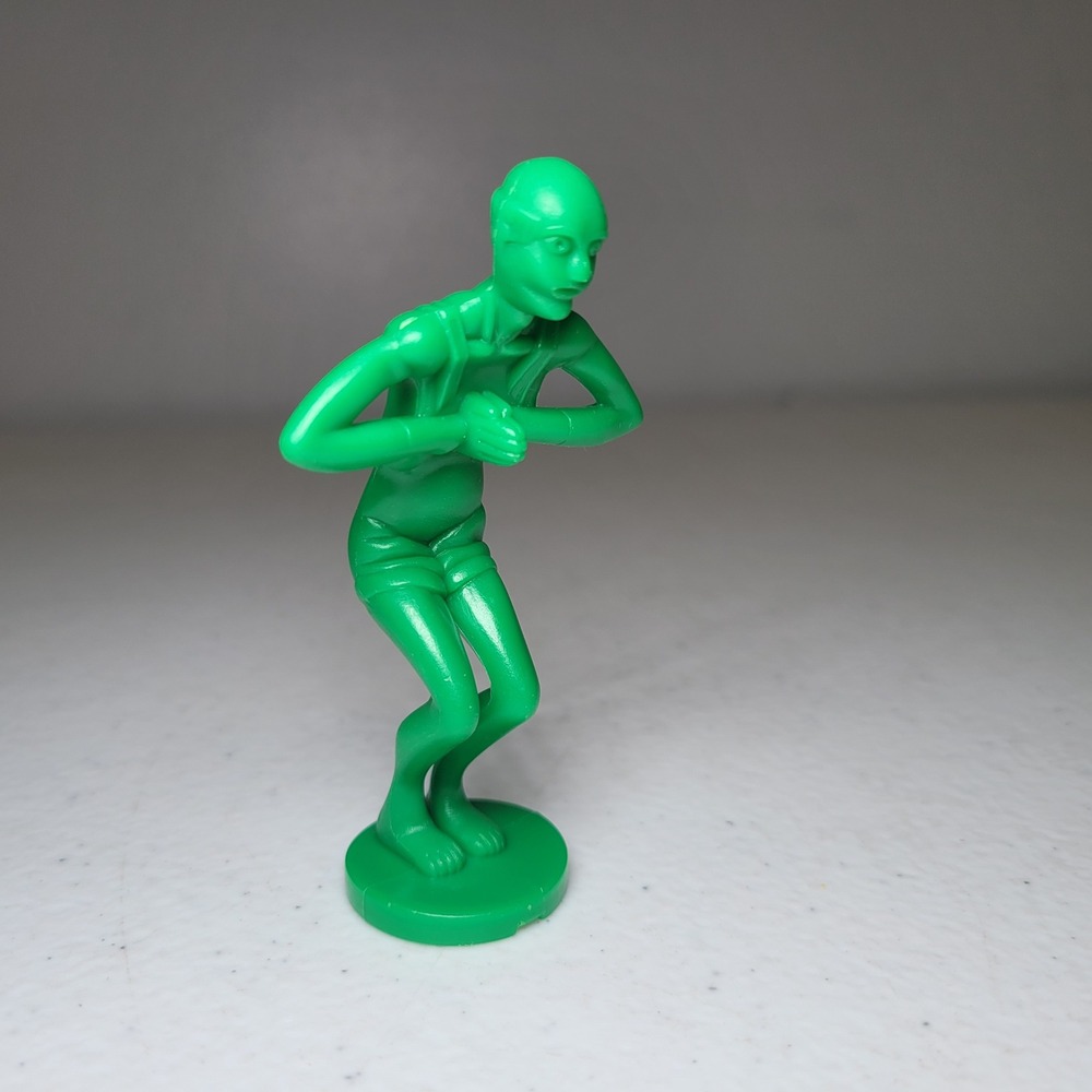 2004 Mouse Trap Replacement Piece Diver Man Green Plastic Figure